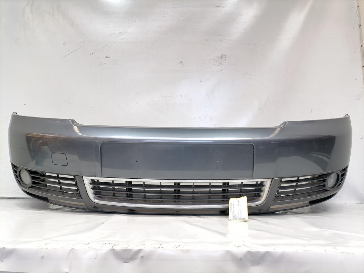 Audi A4 8E original Stossf&auml;nger Sto&szlig;stange vorn LX7Z Delfingrau Metallic Bj.2002
